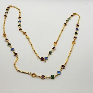 Vintage Austrian u.s.a crystal necklace (RAFAELIAN)